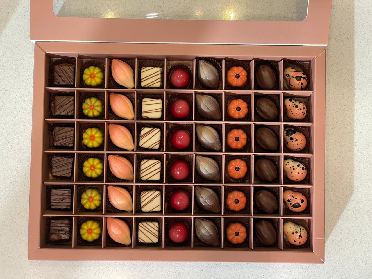 Custom chocolate box