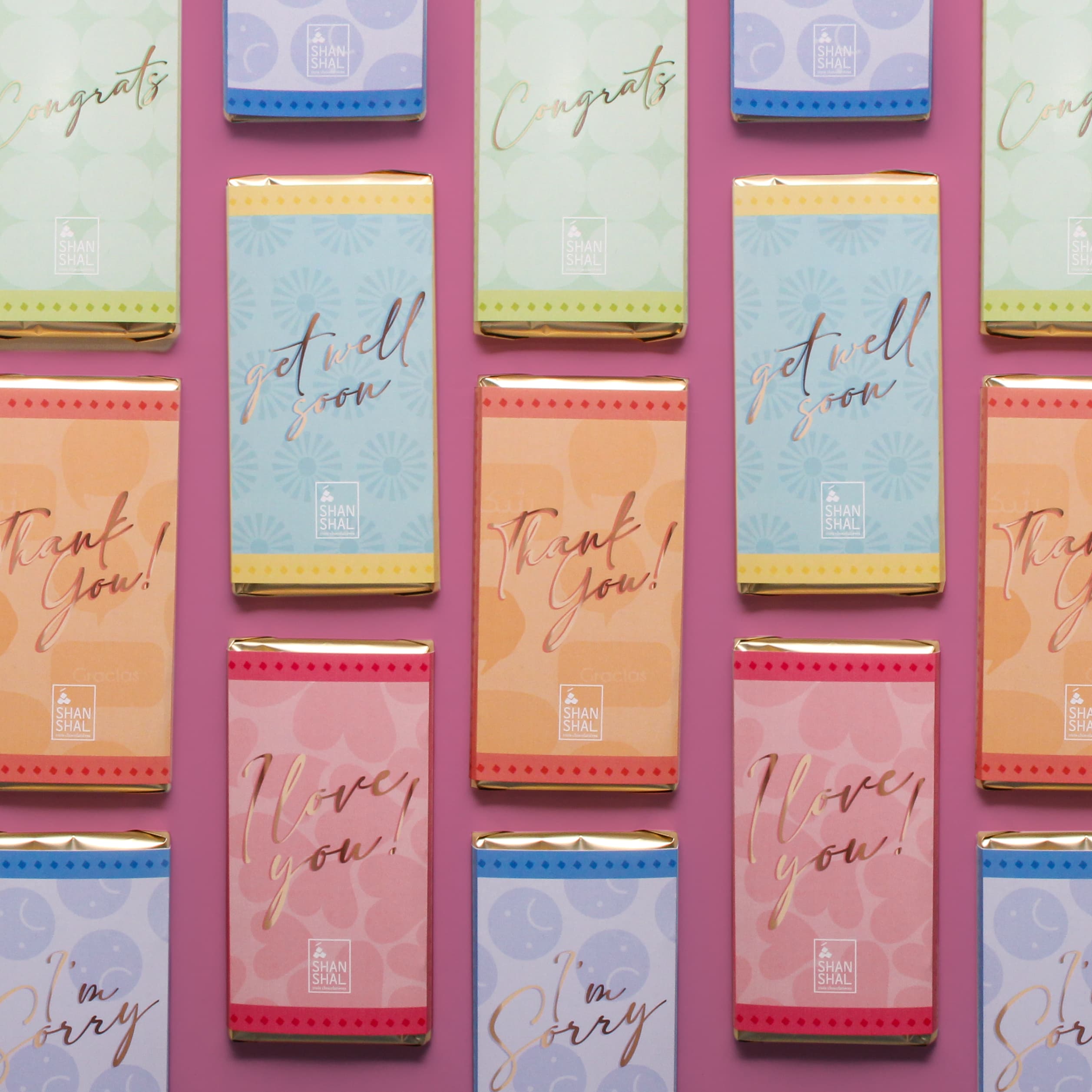 Luxurious chocolate collection